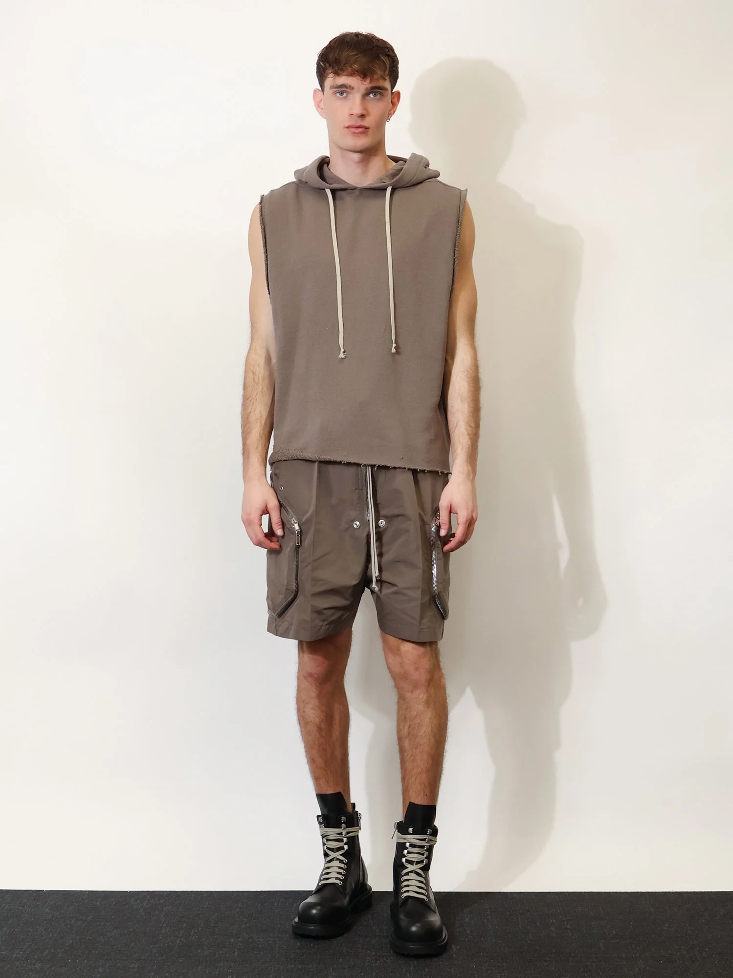 Rick Owens Sleeveless Organic Cotton Sweatshirt - Image 7