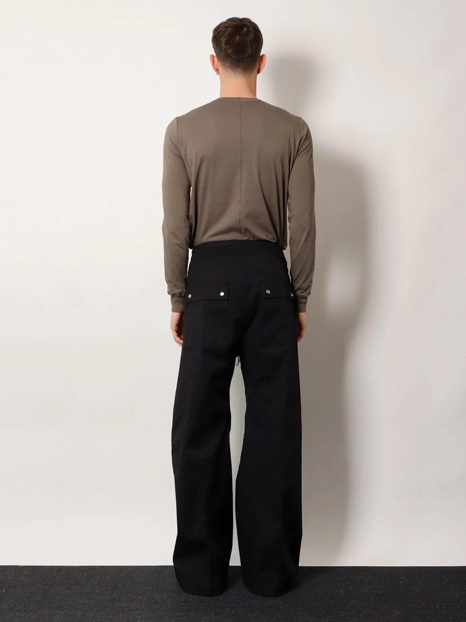 Rick Owens Wide Bela Certified Cotton Trousers - Image 6