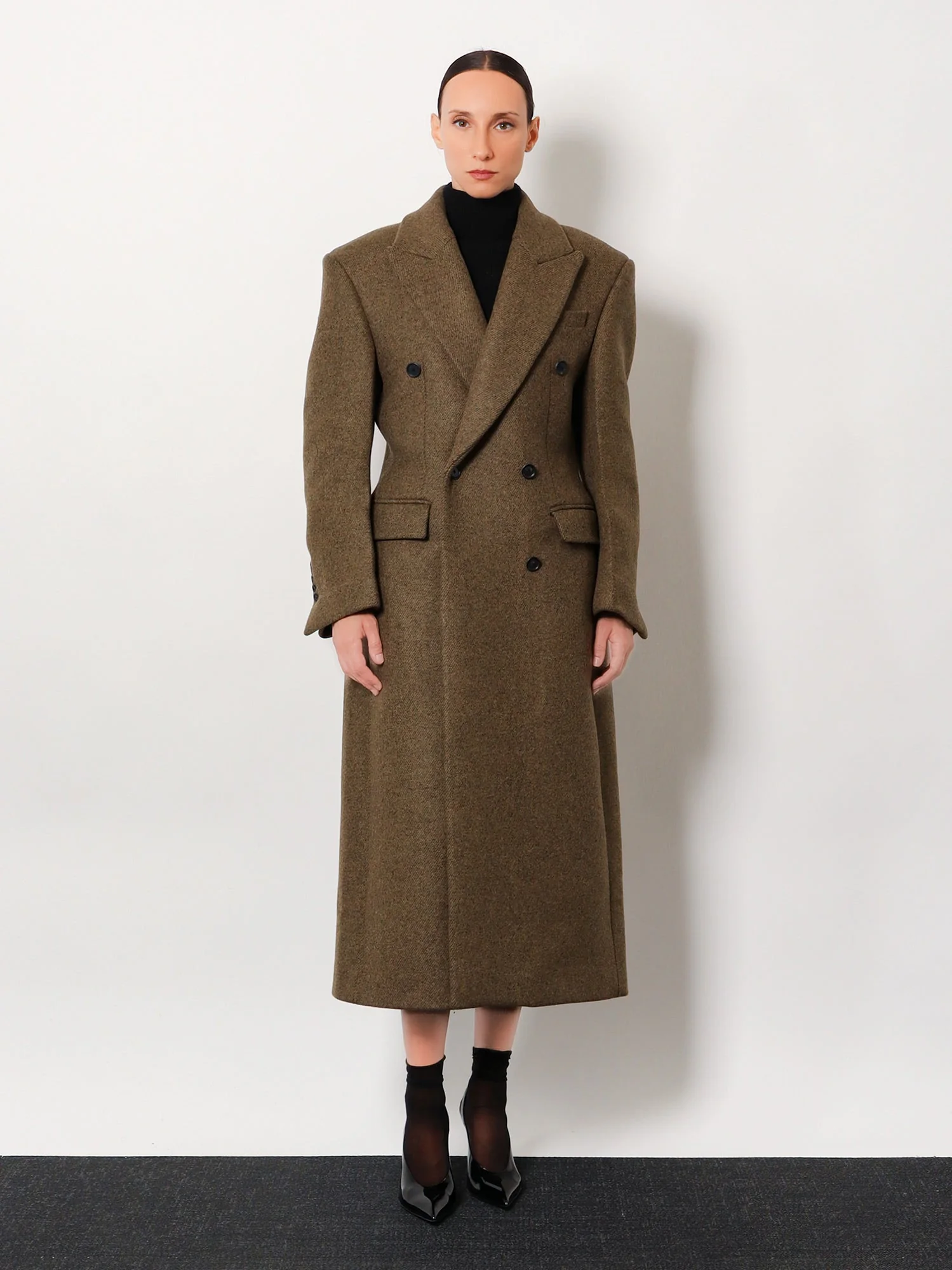 Rohe Hourglass Alpaca Blend Coat - Image 2