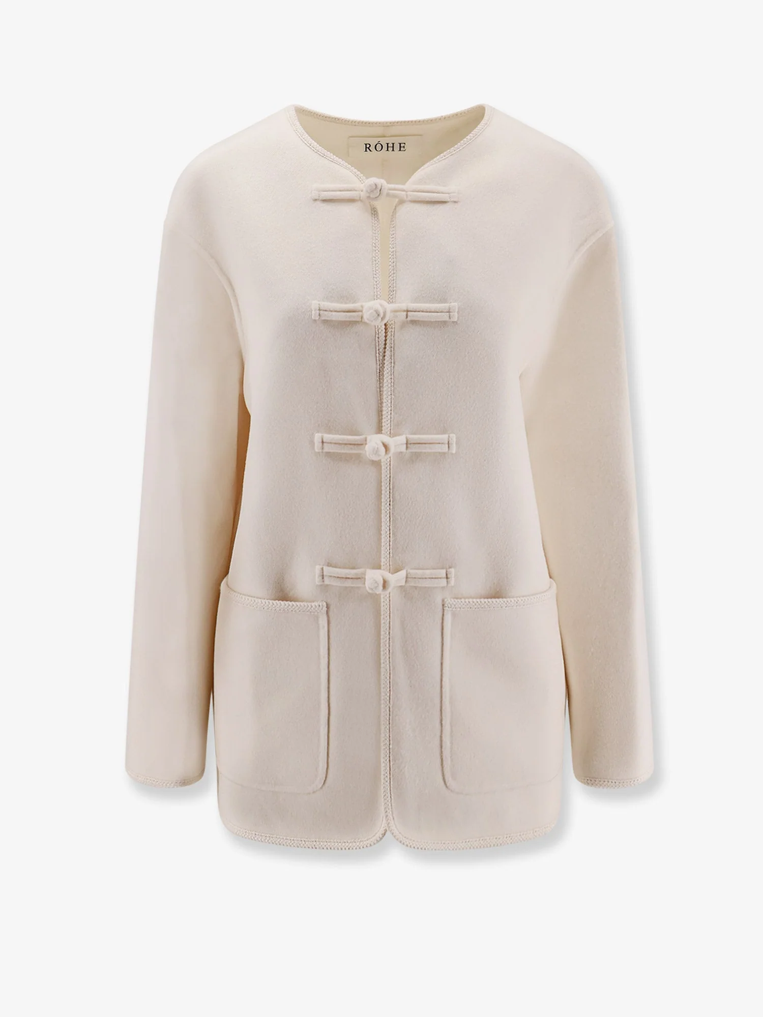 Rohe Mandarin Closure Wool Jacket