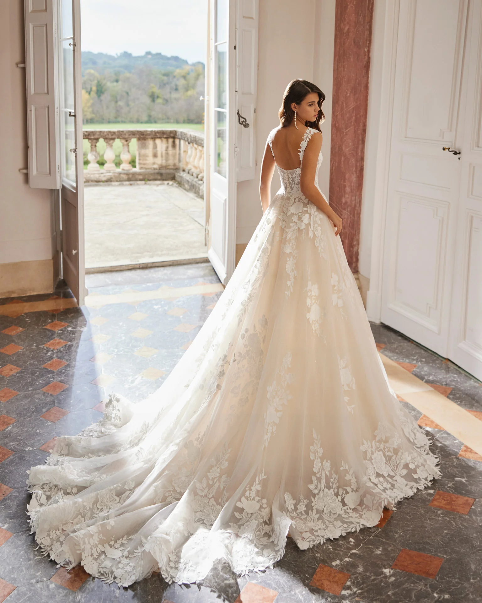 Rosa Clará Dreams Vannia A-Line Tulle Wedding Dress - Image 2