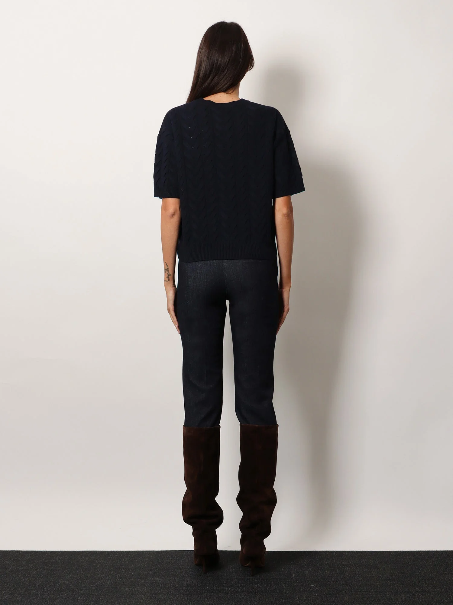 'S Max Mara Dominus Wool Sweater With Cable Knit - Image 3