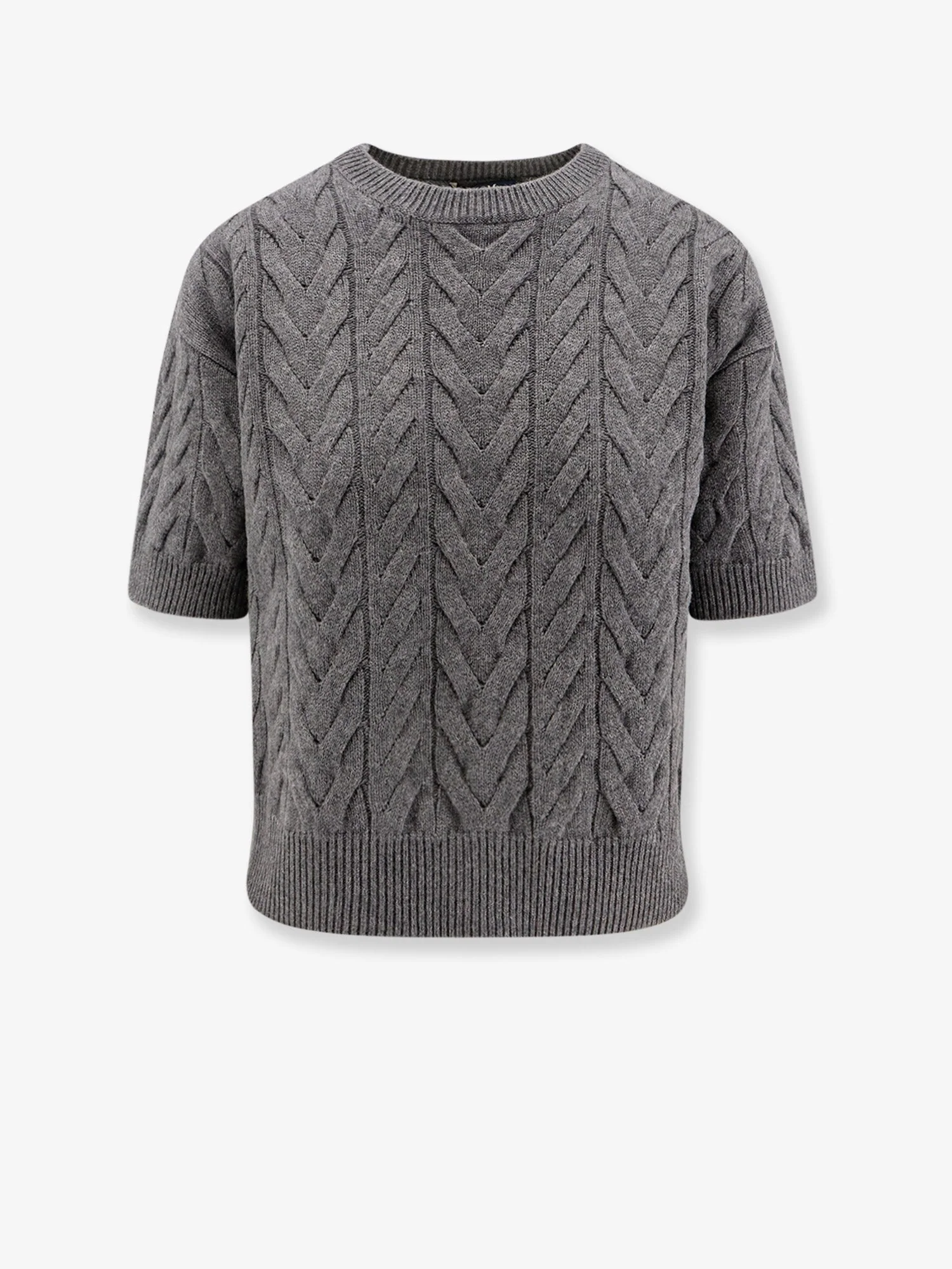 'S Max Mara Dominus Wool Sweater With Cable Knit - Image 6