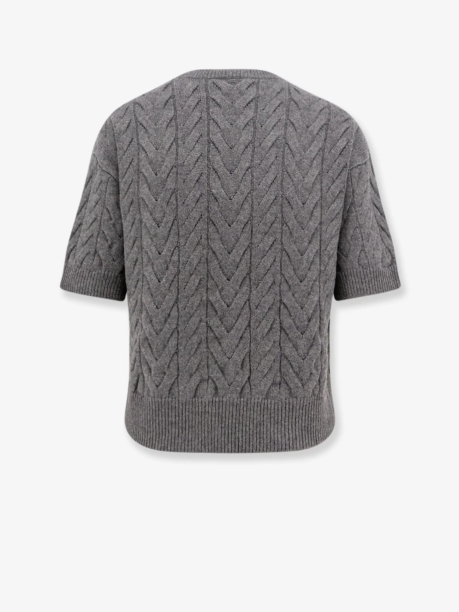 'S Max Mara Dominus Wool Sweater With Cable Knit - Image 9