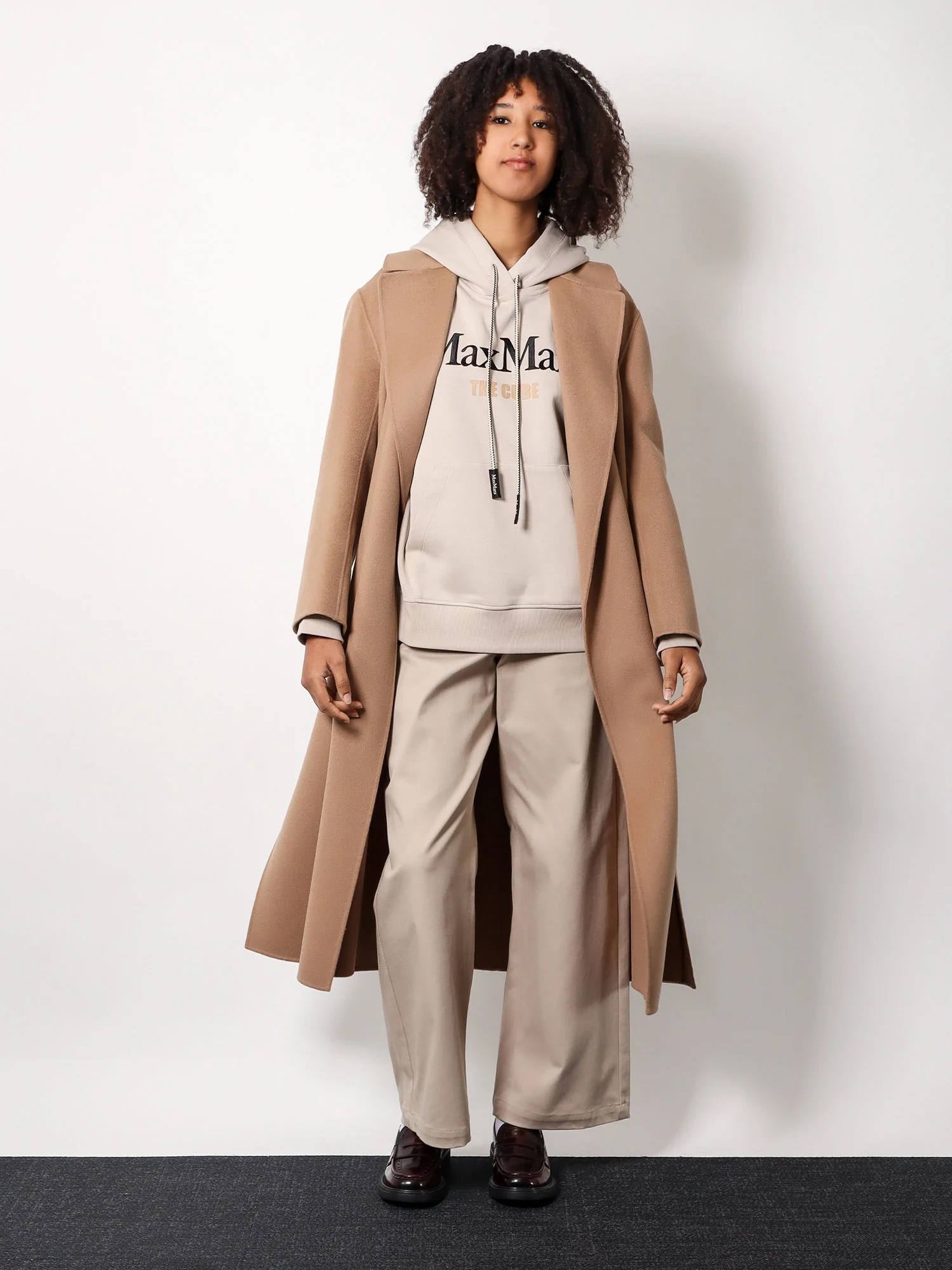 'S Max Mara Marianna Distressed Fabric Trouser - Image 2