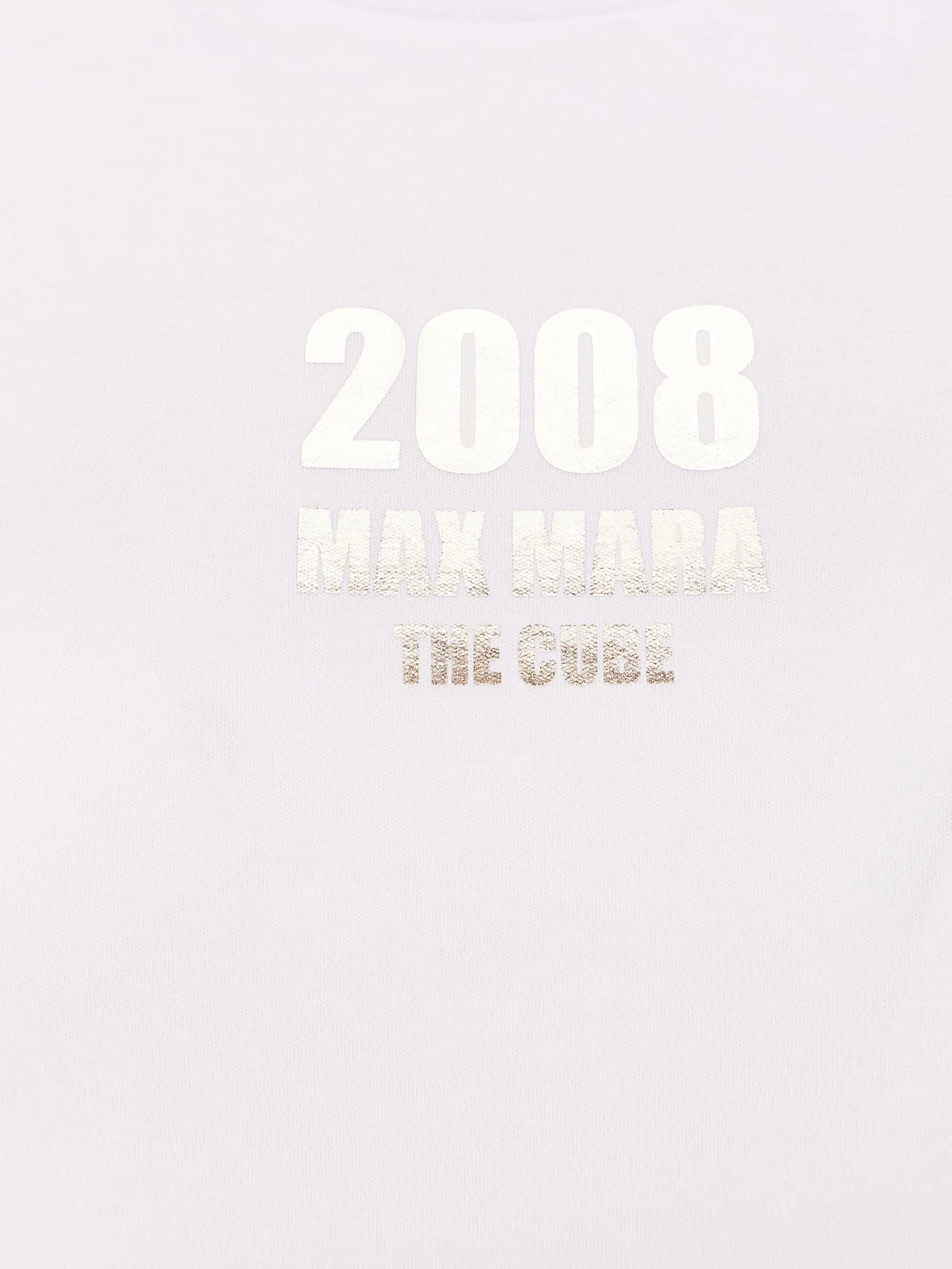 'S Max Mara Quieto Cotton T-Shirt With Print On The Front - Image 5