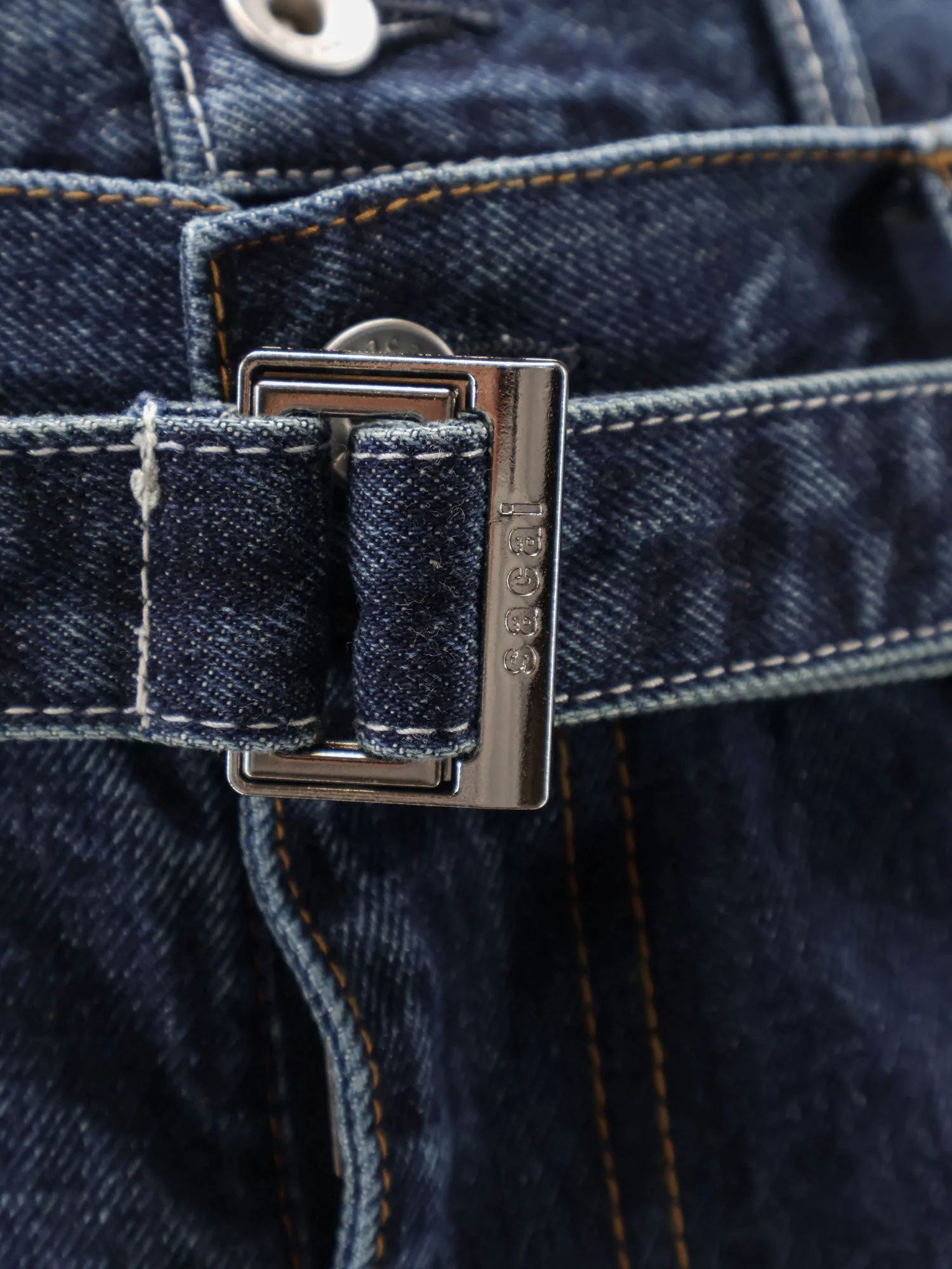 Sacai Blue Denim Jeans - Image 3