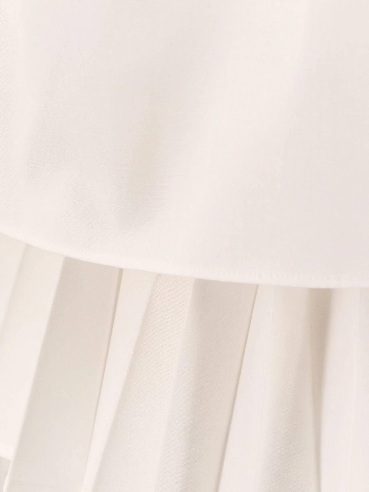 Sacai Cotton Shirt With Pleated Insert On The Back - Image 4