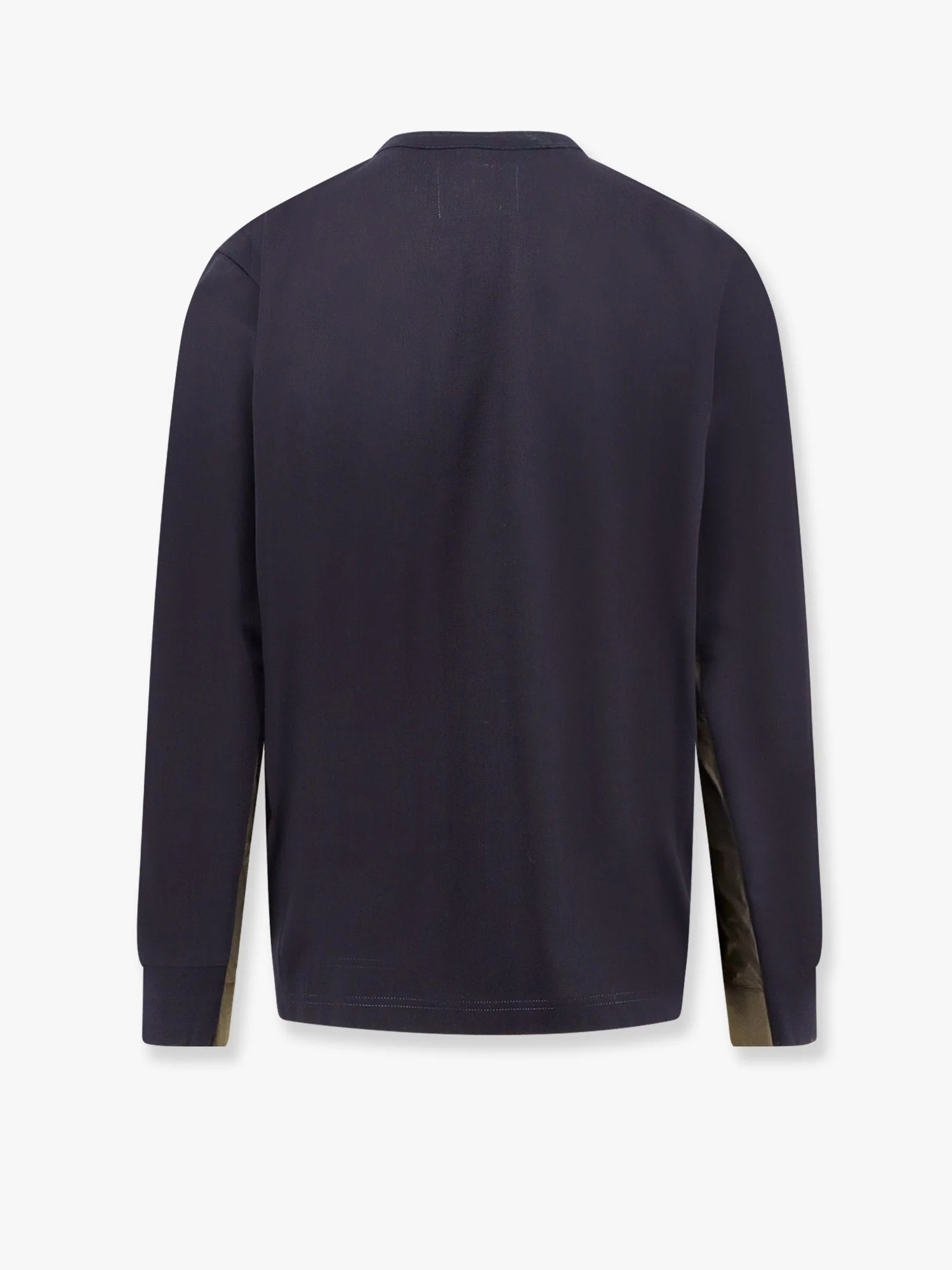 Sacai Cotton T-Shirt With Nylon Insert - Image 5