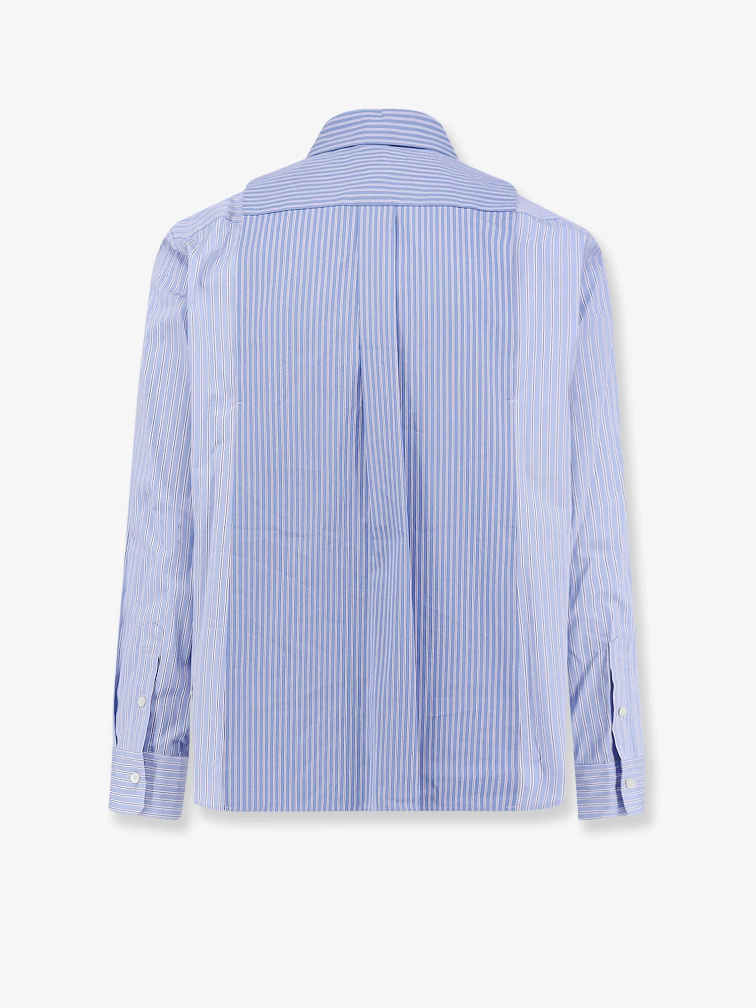 Sacai Striped Cotton Popeline Shirt - Image 2