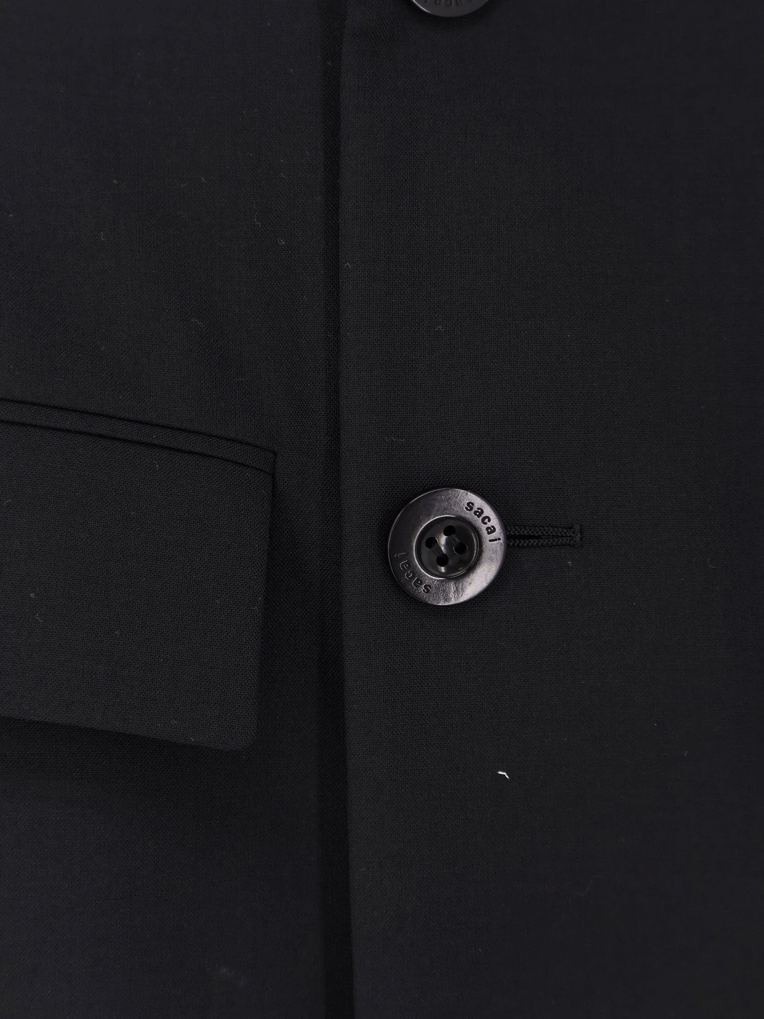 Sacai Wool Blend Blazer Dress - Image 3