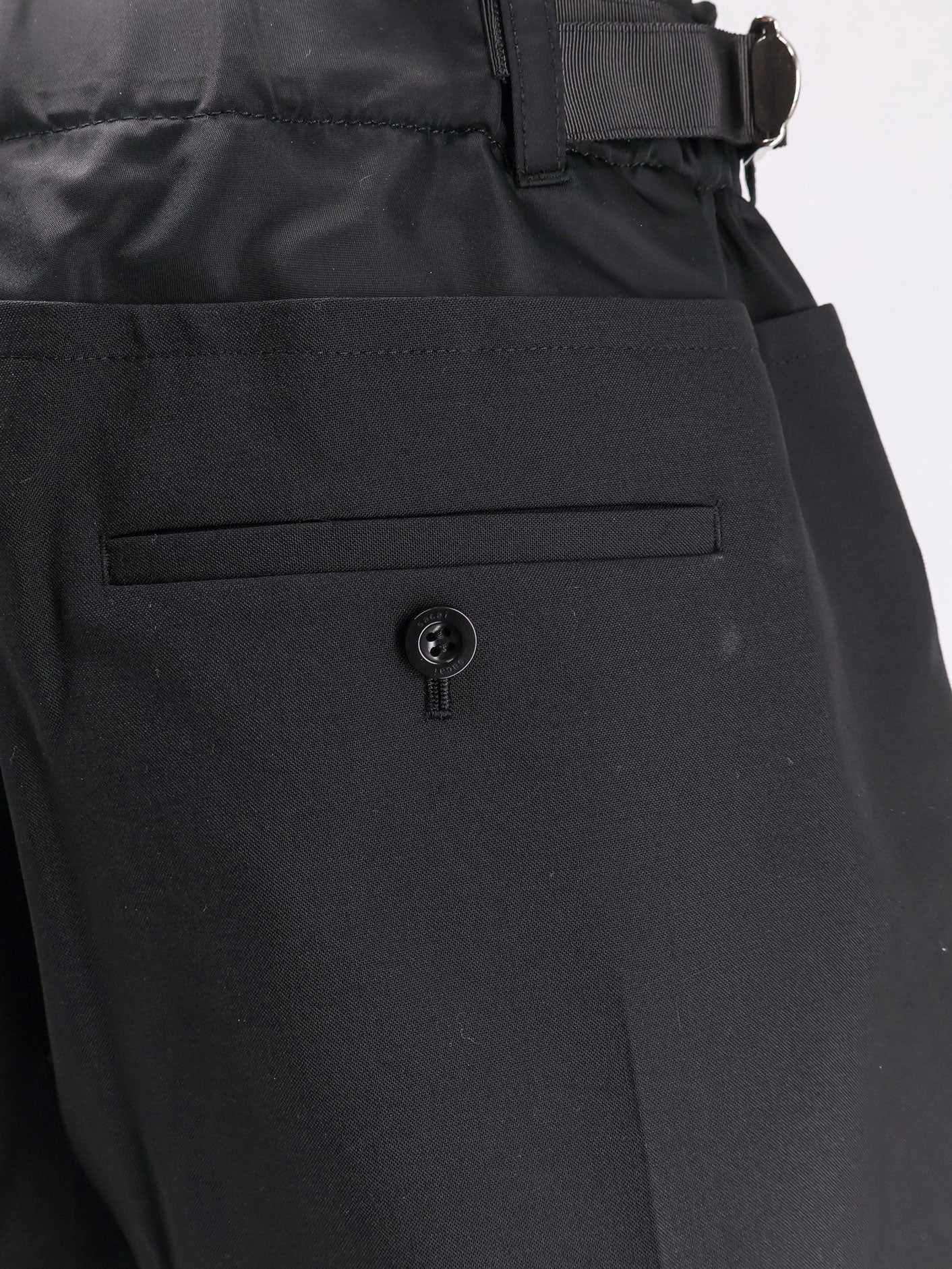 Sacai Wool Blend Shorts - Image 3