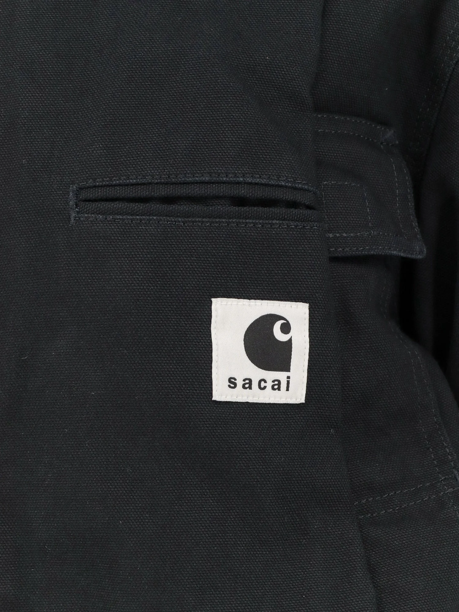 Sacai X Carhartt Wip Carhartt Wip Duck Cotton Jacket - Image 6