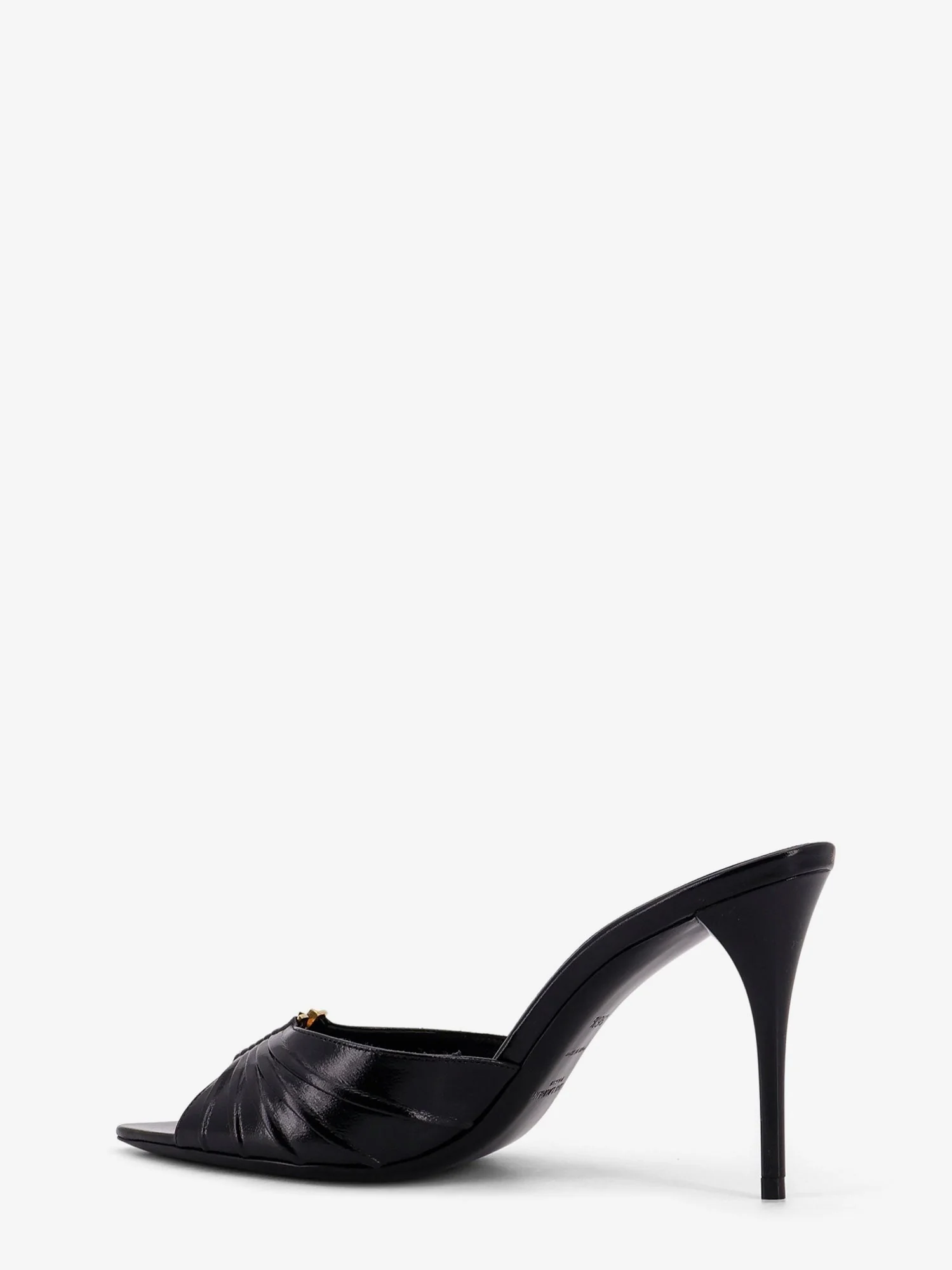 Saint Laurent Babylone 90 Leather Sandals - Image 5
