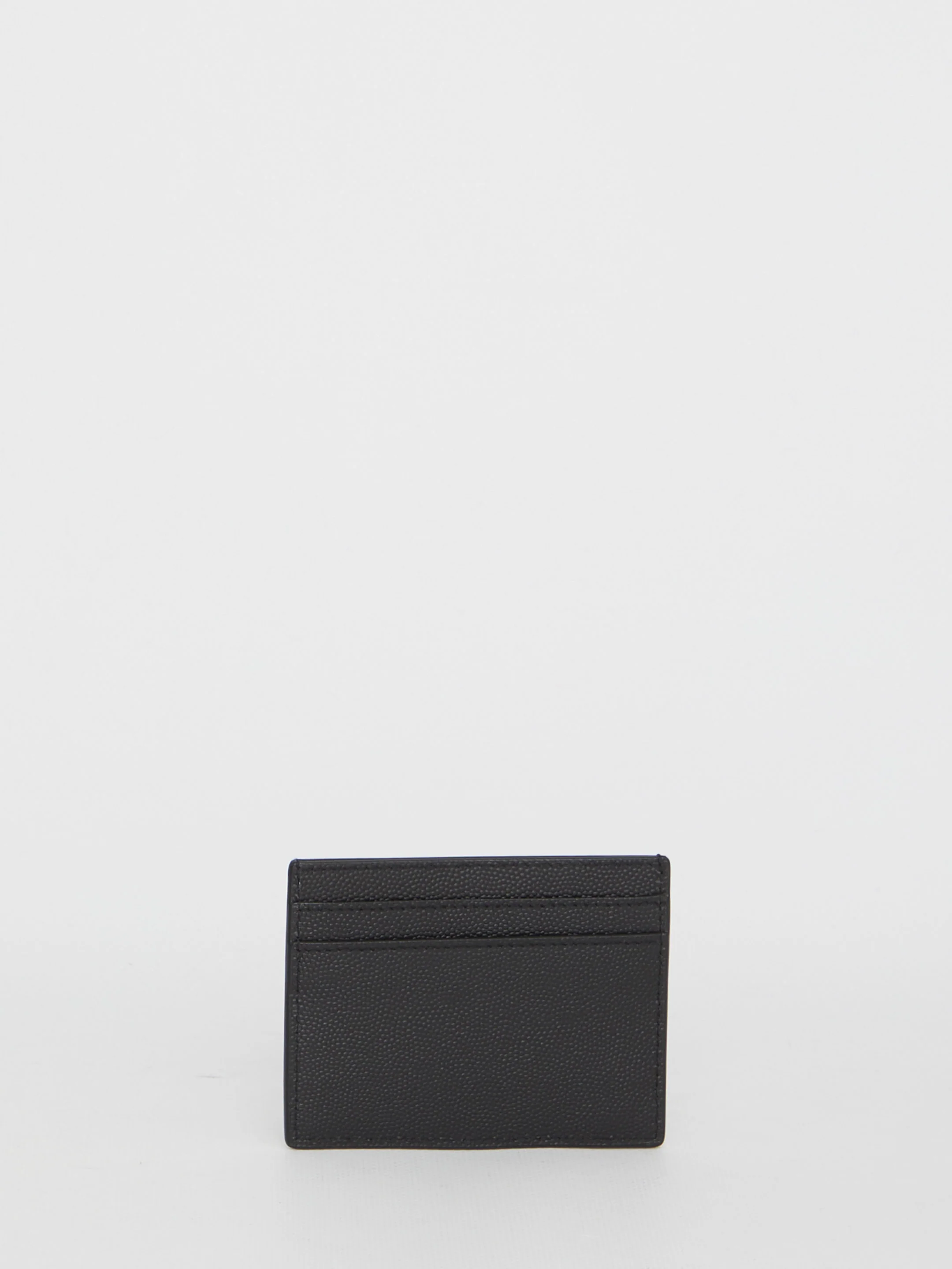 Saint Laurent Black Leather Cardholder - Image 2