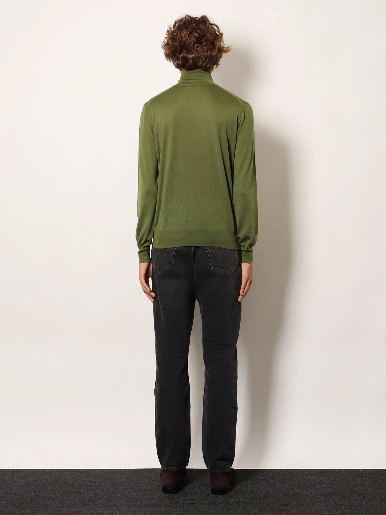 Saint Laurent Cashmere, Wool And Silk Turtleneck Sweater - Image 3