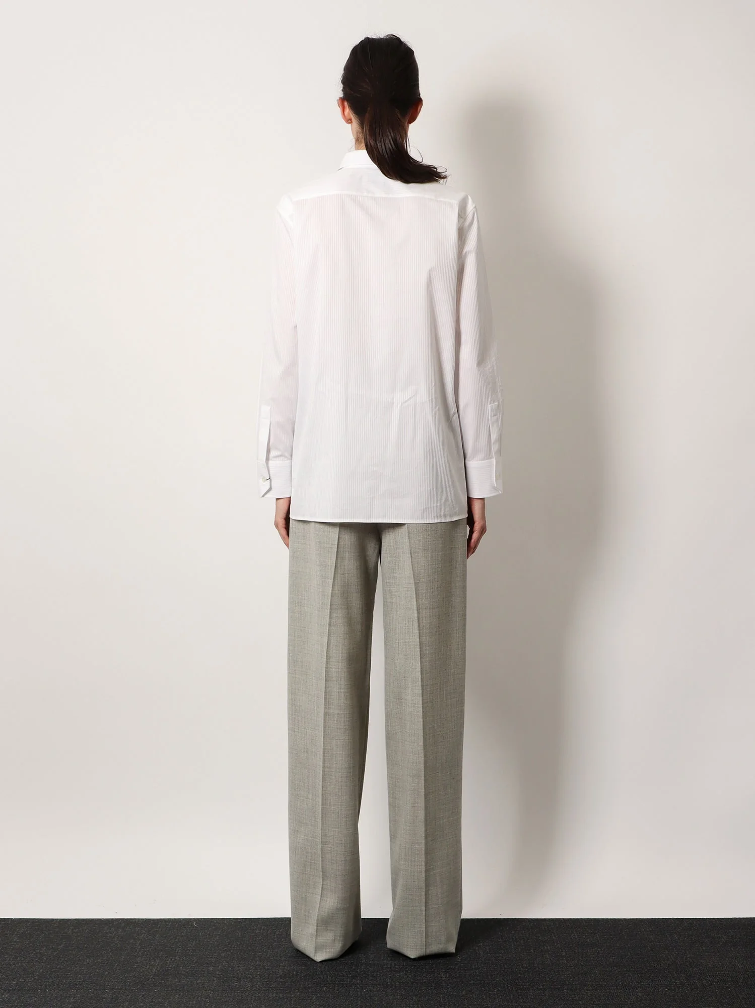 Saint Laurent Certified Cotton Shirt With Cassandre Embroidery - Image 4