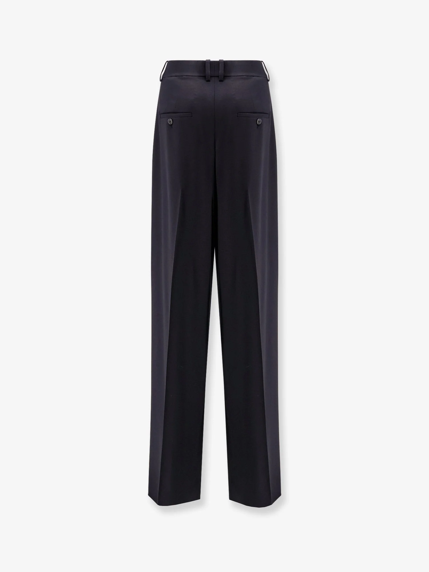 Saint Laurent Certified Wool Trousers With Wide Leg - Image 5