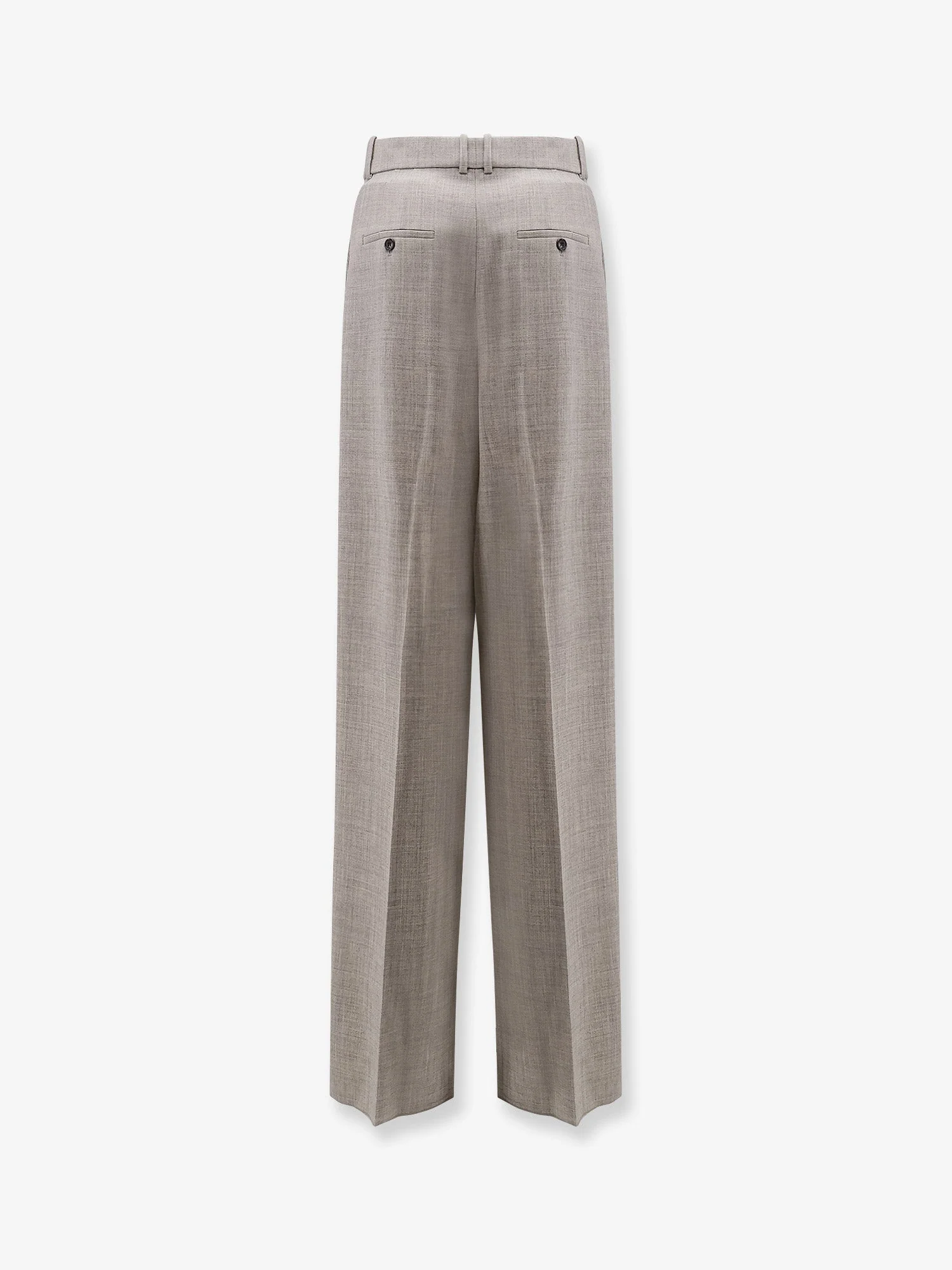 Saint Laurent Certified Wool Trousers With Wide Leg - Image 5