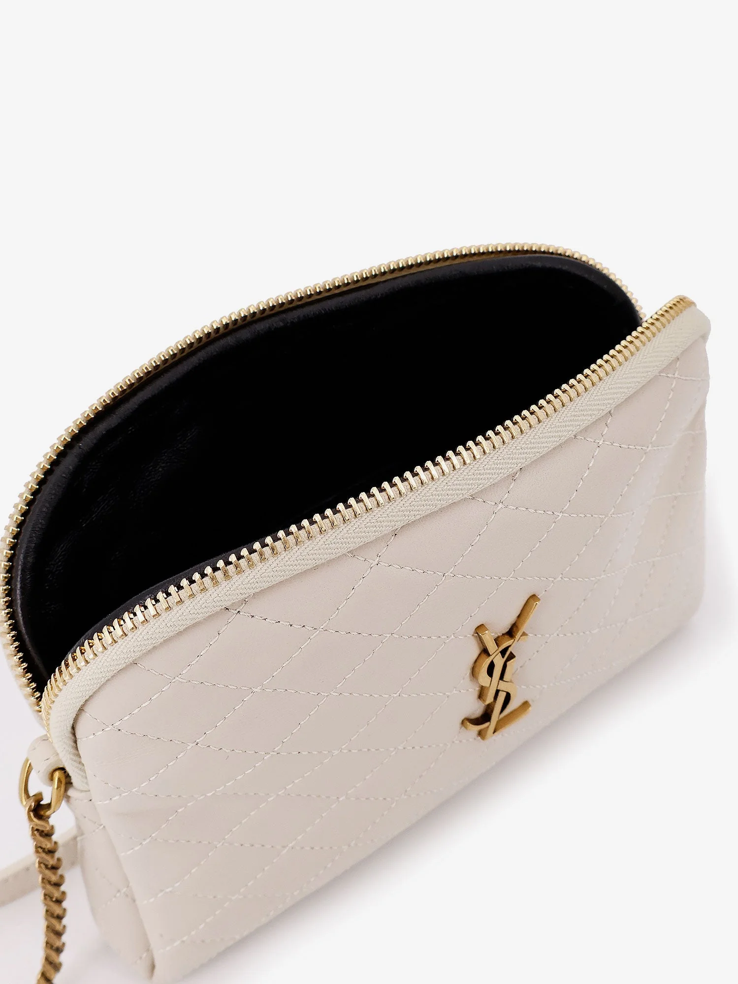 Saint Laurent Gaby Leather Shoulder Bag - Image 9