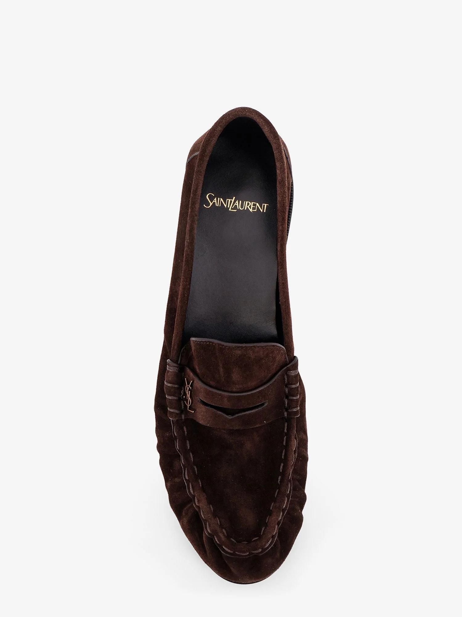 Saint Laurent Le Loafer 15 Moc Suede Loafers - Image 5