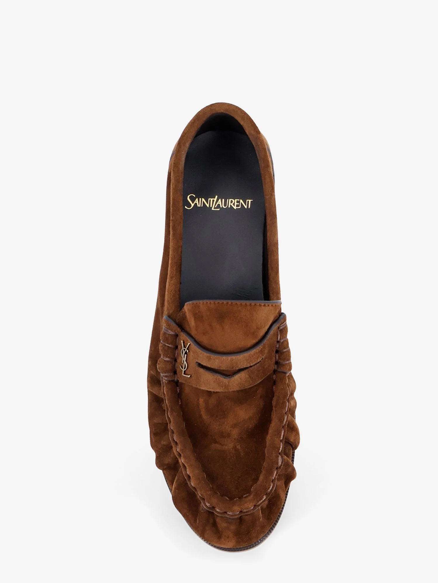 Saint Laurent Le Loafer 15 Suede Loafers - Image 9