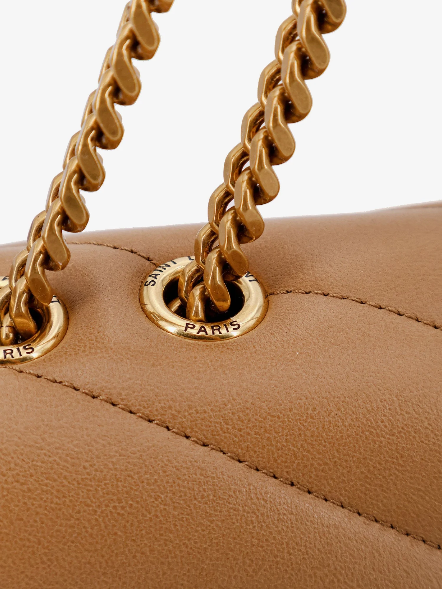 Saint Laurent Loulou Large Matelassé Leather Shoulder Bag - Image 5
