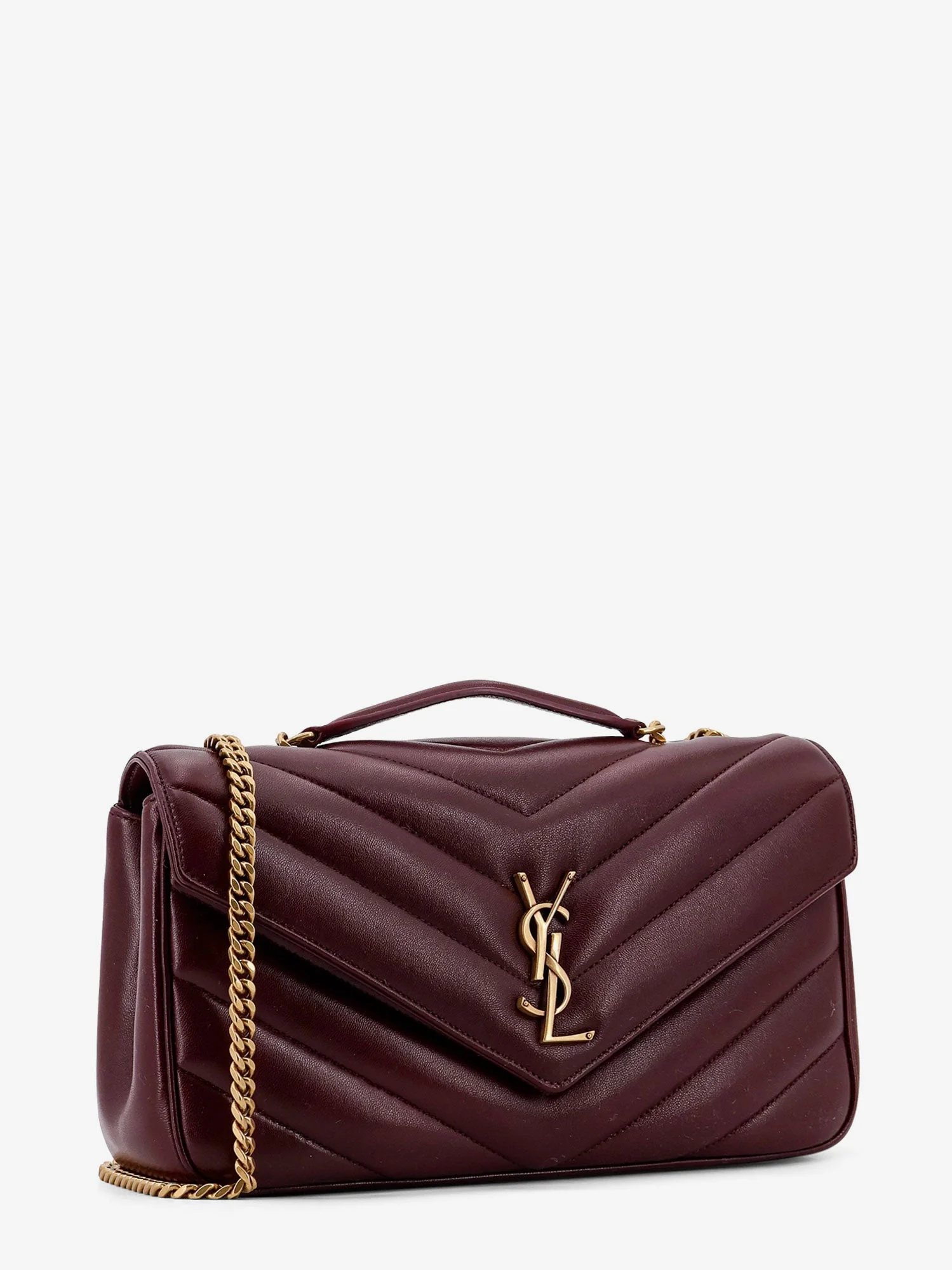 Saint Laurent Loulou Medium Leather Shoulder Bag - Image 3