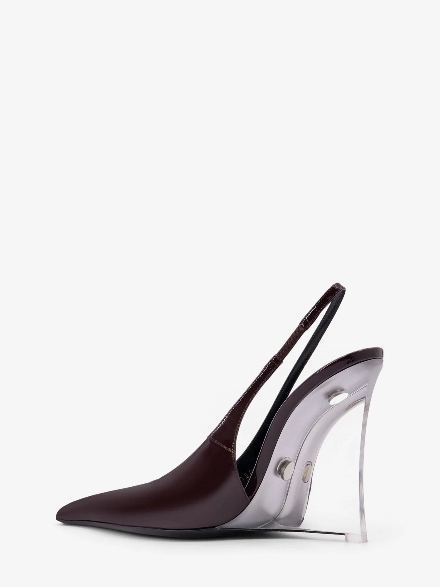 Saint Laurent Miller 110 Patent Leather Slingback Décolleté - Image 5