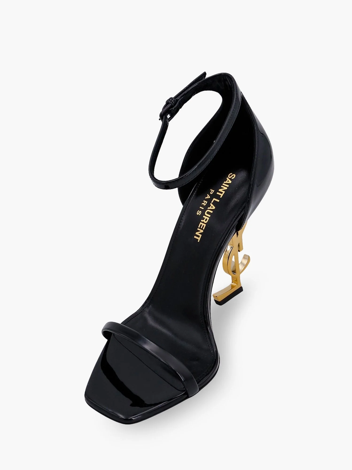 Saint Laurent Opyum 110 Patent Leather Sandals - Image 4