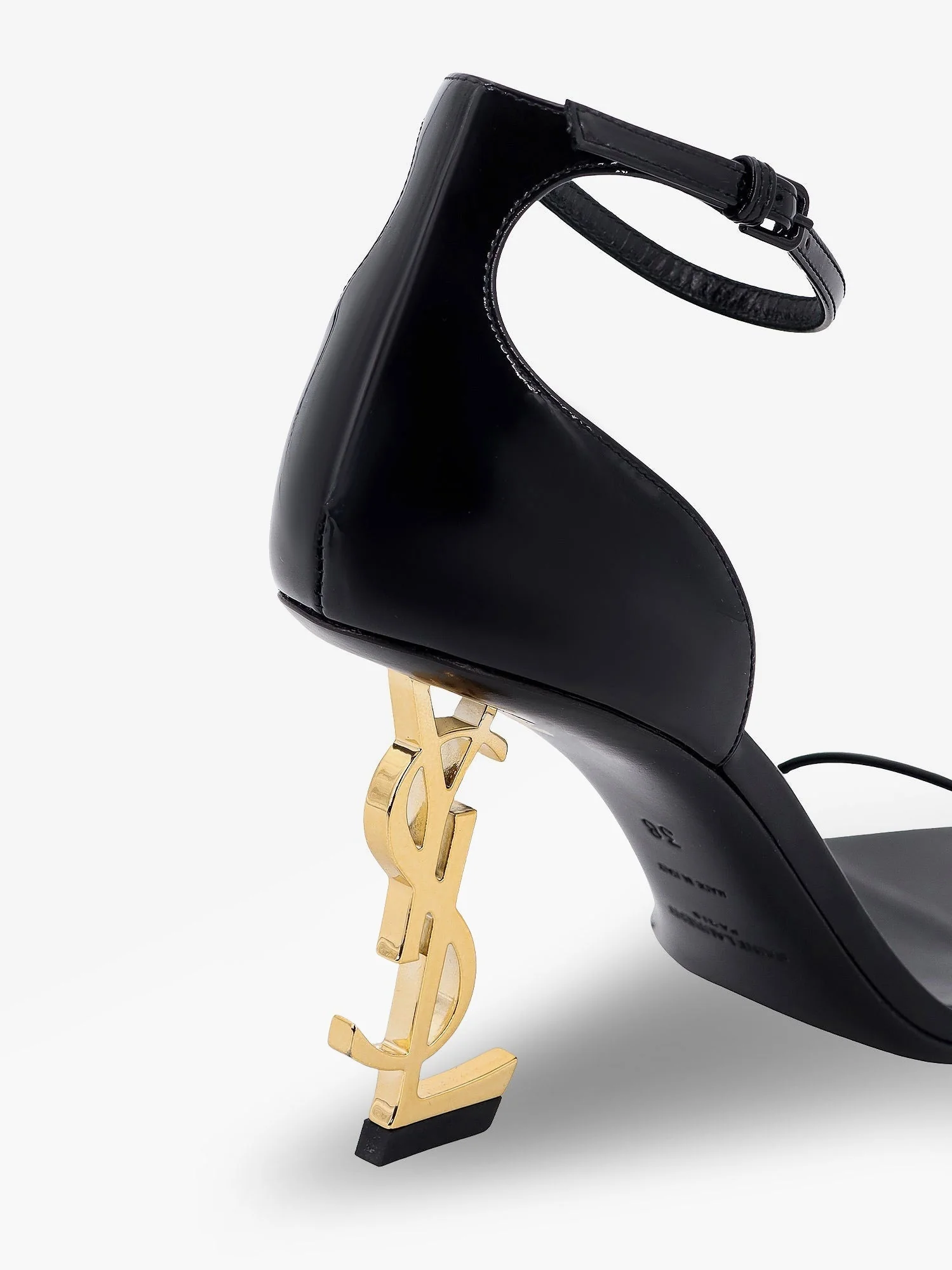 Saint Laurent Opyum 85 Patent Leather Sandals - Image 4
