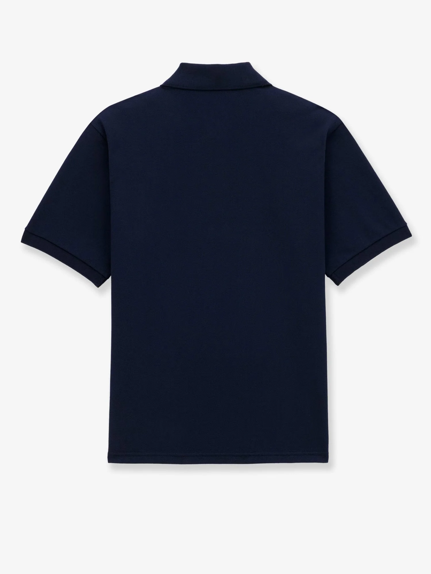 Saint Laurent Recycled Material Polo Shirt With Cassandre Embroidery - Image 2