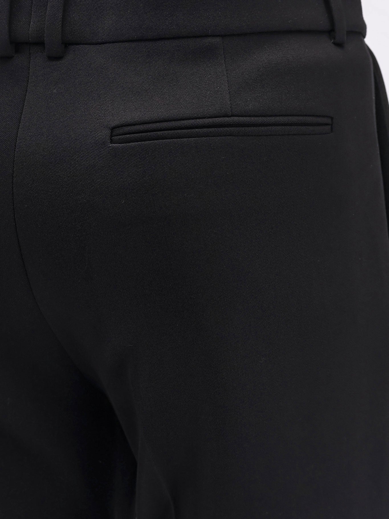 Saint Laurent Tuxedo Wool Trouser With Lateral Satin Bands - Image 4