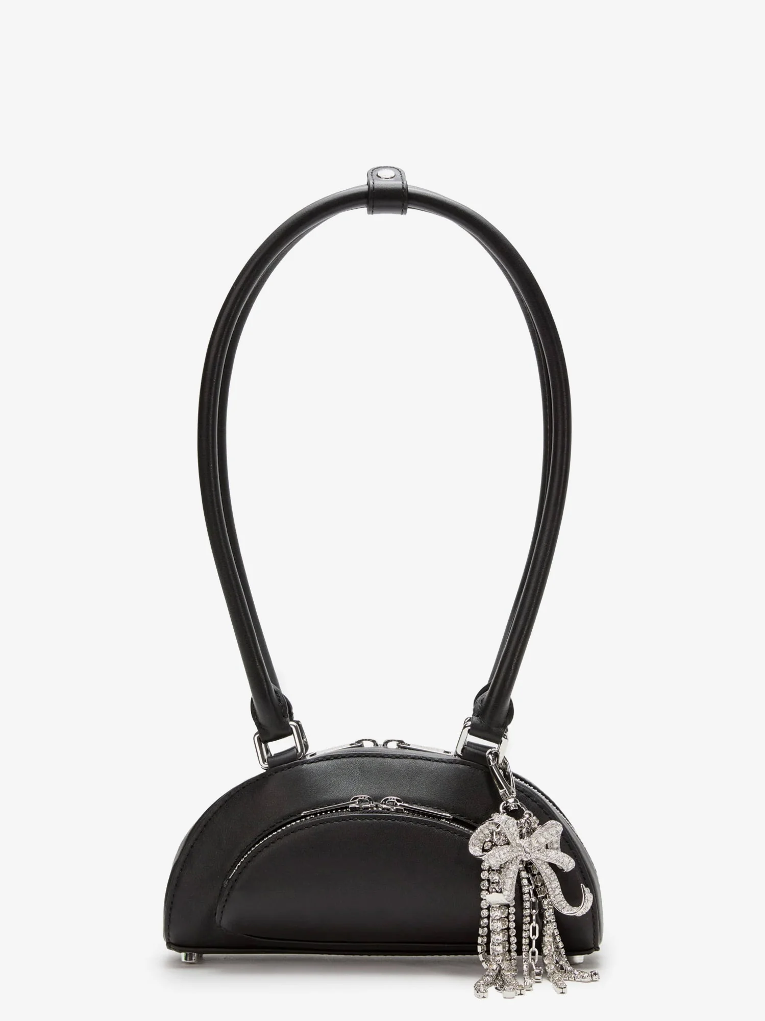 Self Portrait Leather Shoulder Bag With Charms