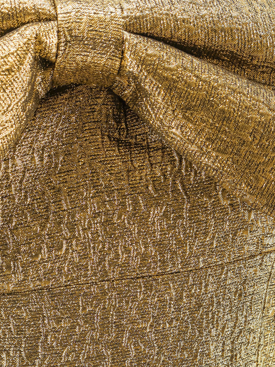 Self Portrait Metallic Fibre Fabric Mini Dress - Image 4