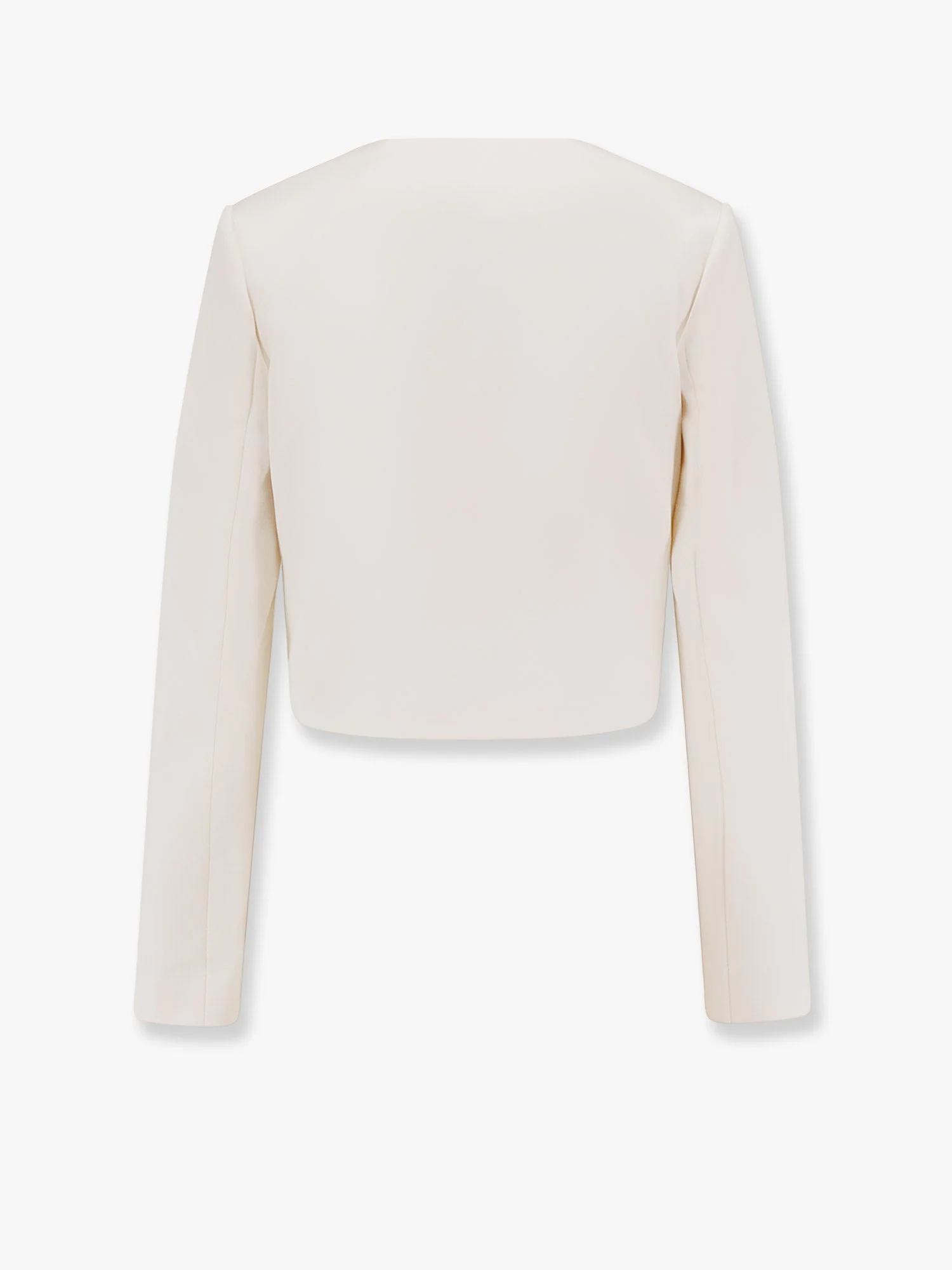 Self Portrait Satin Blazer With 3D Flower - Image 5