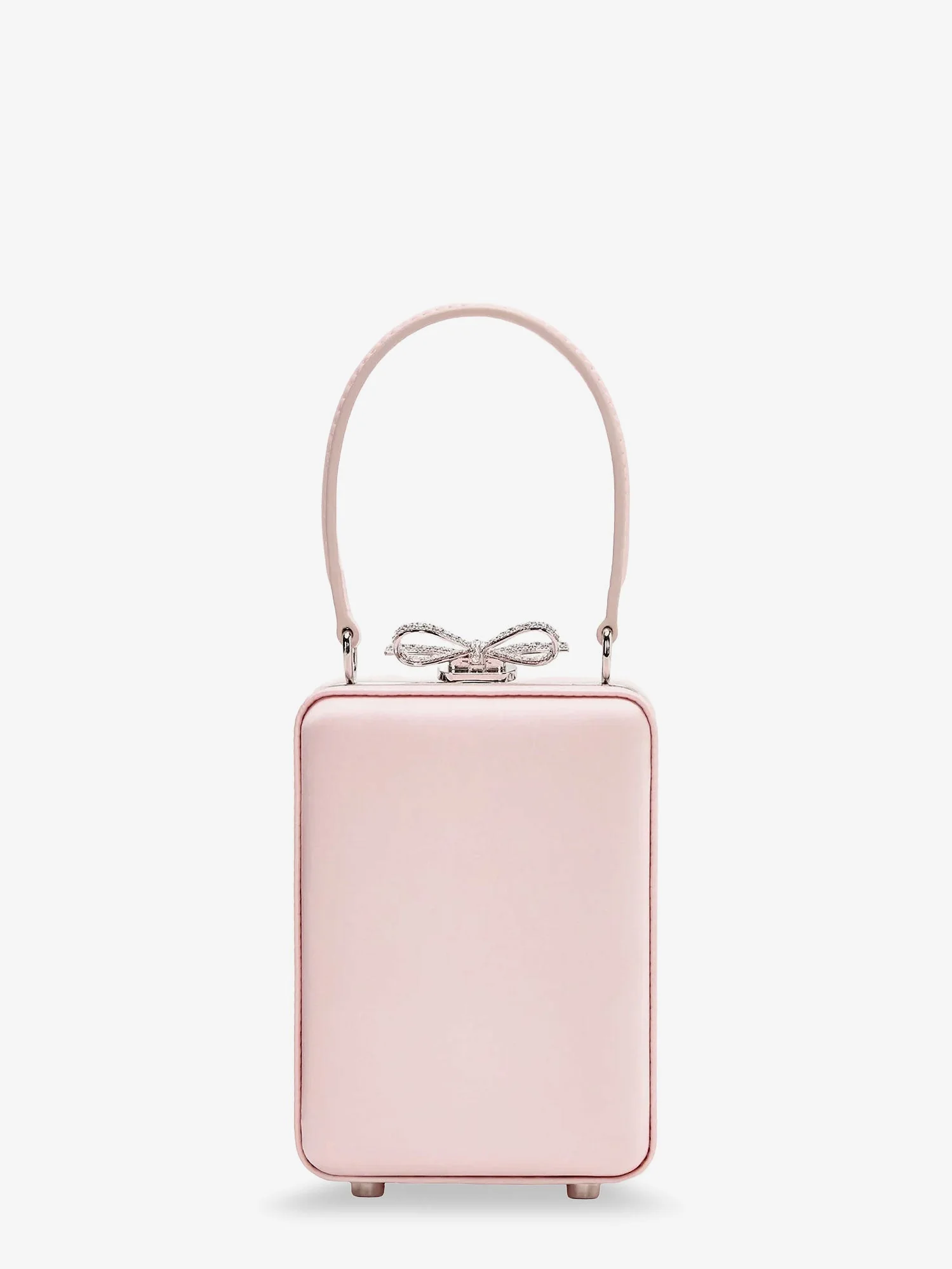 Self Portrait Satin Crossbody Bag With Crystal Details - Image 2