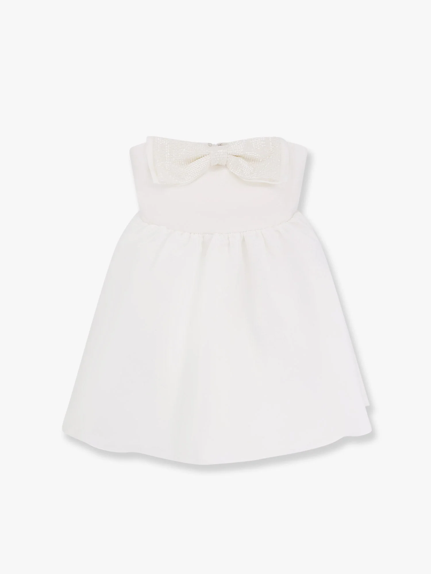Self Portrait Taffeta Décolleté Dress With Bow