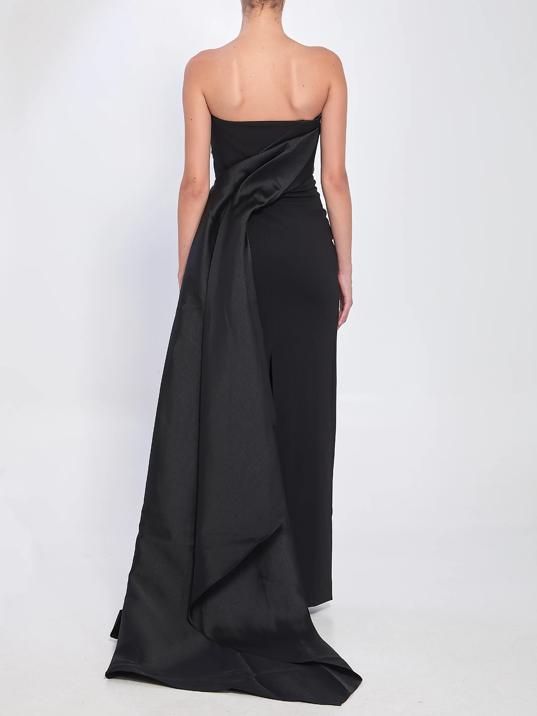 Solace London Kinsley Maxi Dress In Black - Image 4
