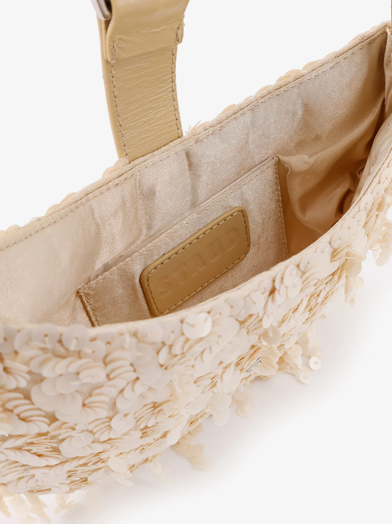 Staud Alana Bag Shoulder Bag With All-Over Sequins - Image 4