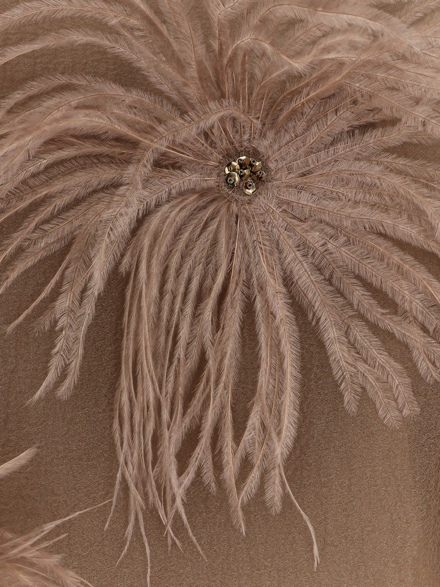 Staud Albee Mini Dress With Feathers Detail - Image 3