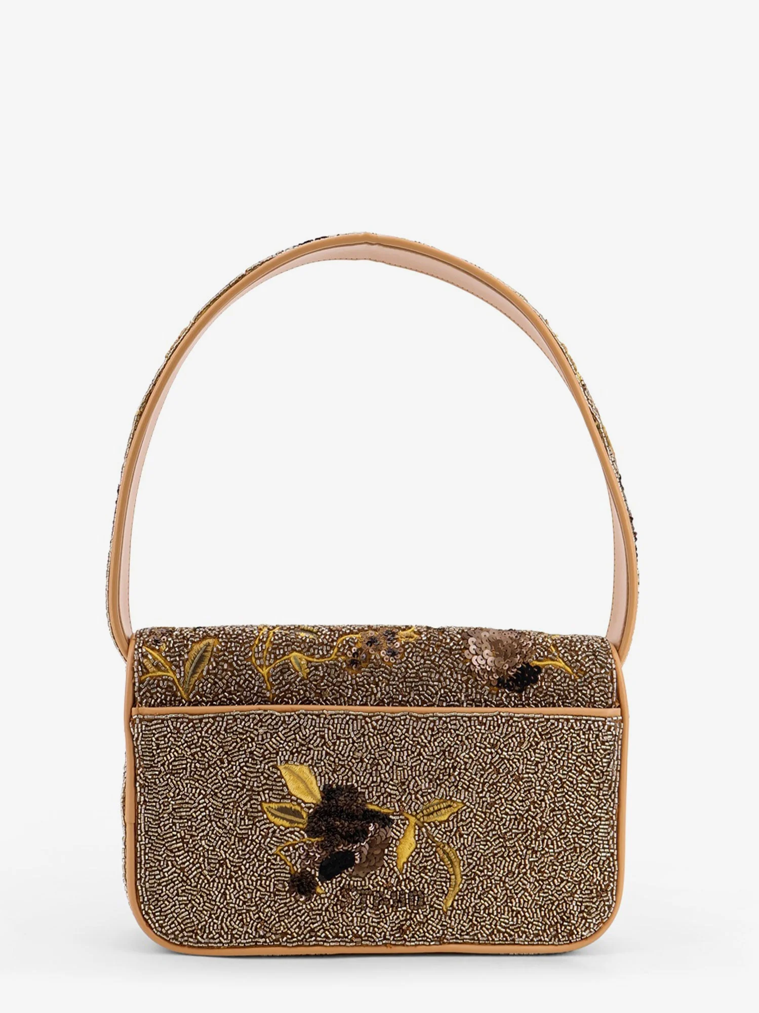 Staud Shoulder Bag With All-Over Bead Embroidery - Image 2