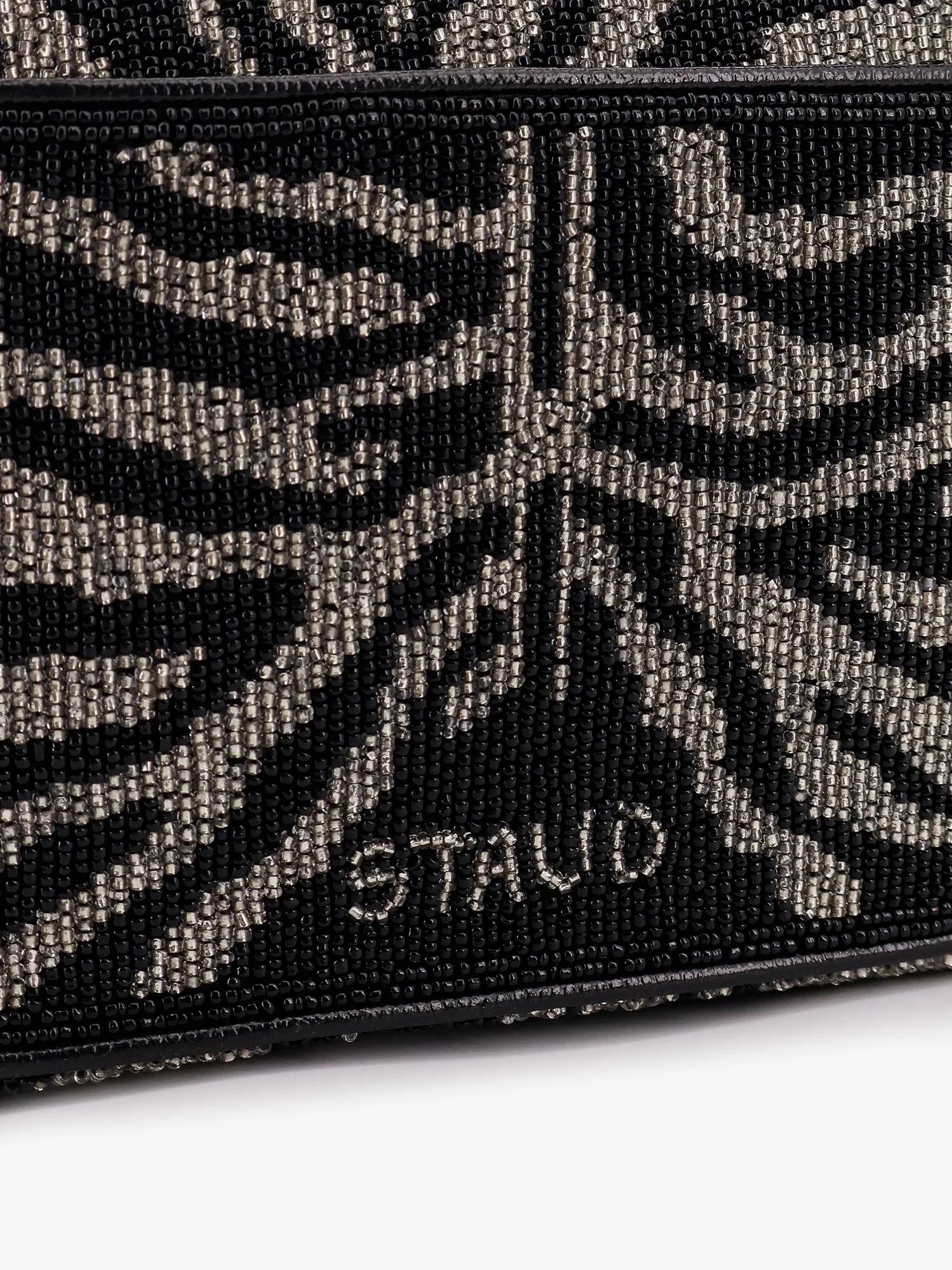 Staud Tommy Beaded Bag Shoulder Bag With All-Over Beads - Image 5