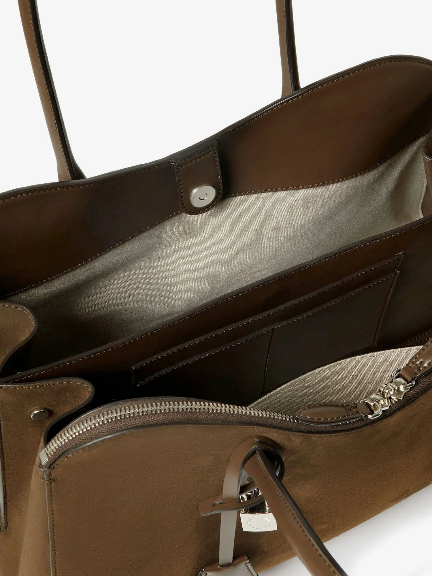Stella Mccartney Ryder Vegan Suede Handbag - Image 4