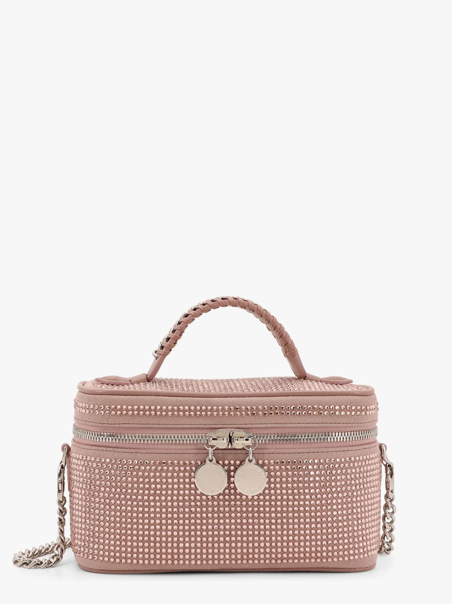 Stella Mccartney Shaggy Deer Beauty Case With Rhinestones