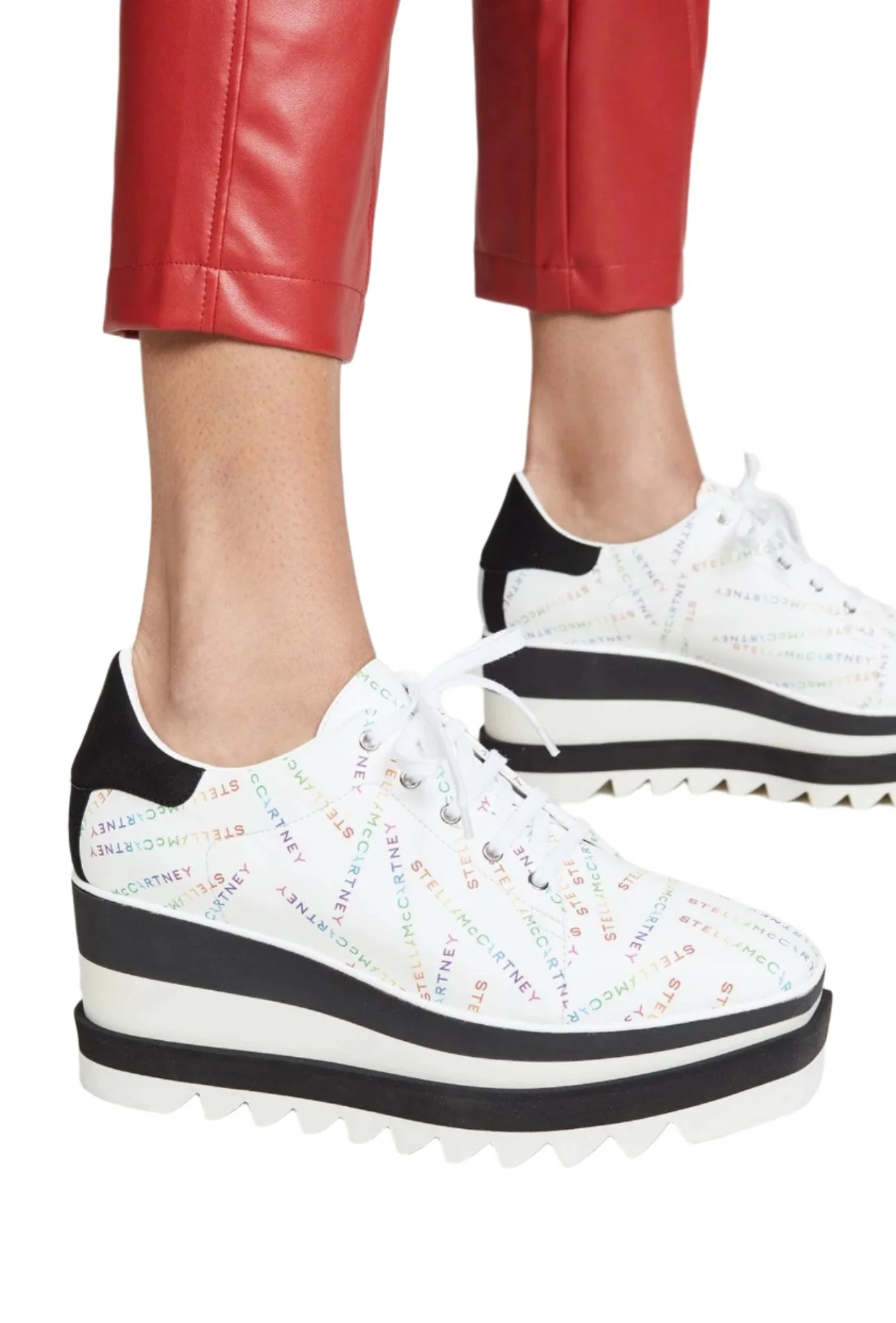 Stella McCartney Sneak-Elyse Lace Up Sneakers - Image 2