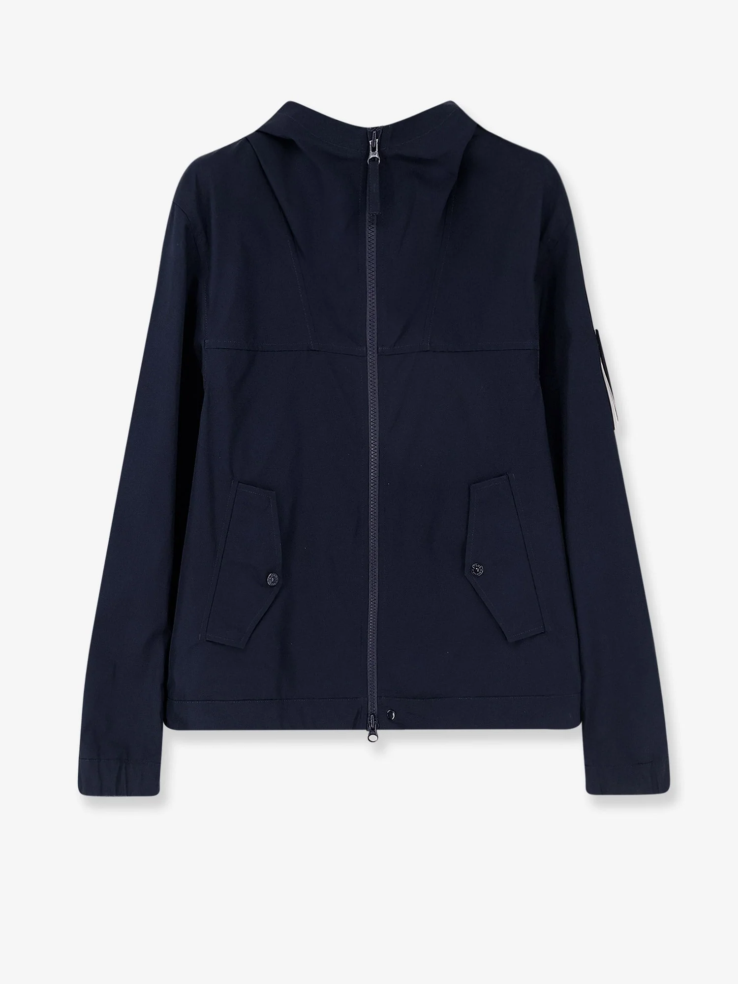 Stone Island All-Weather Cotton Canvas S.i. Ghost Jacket