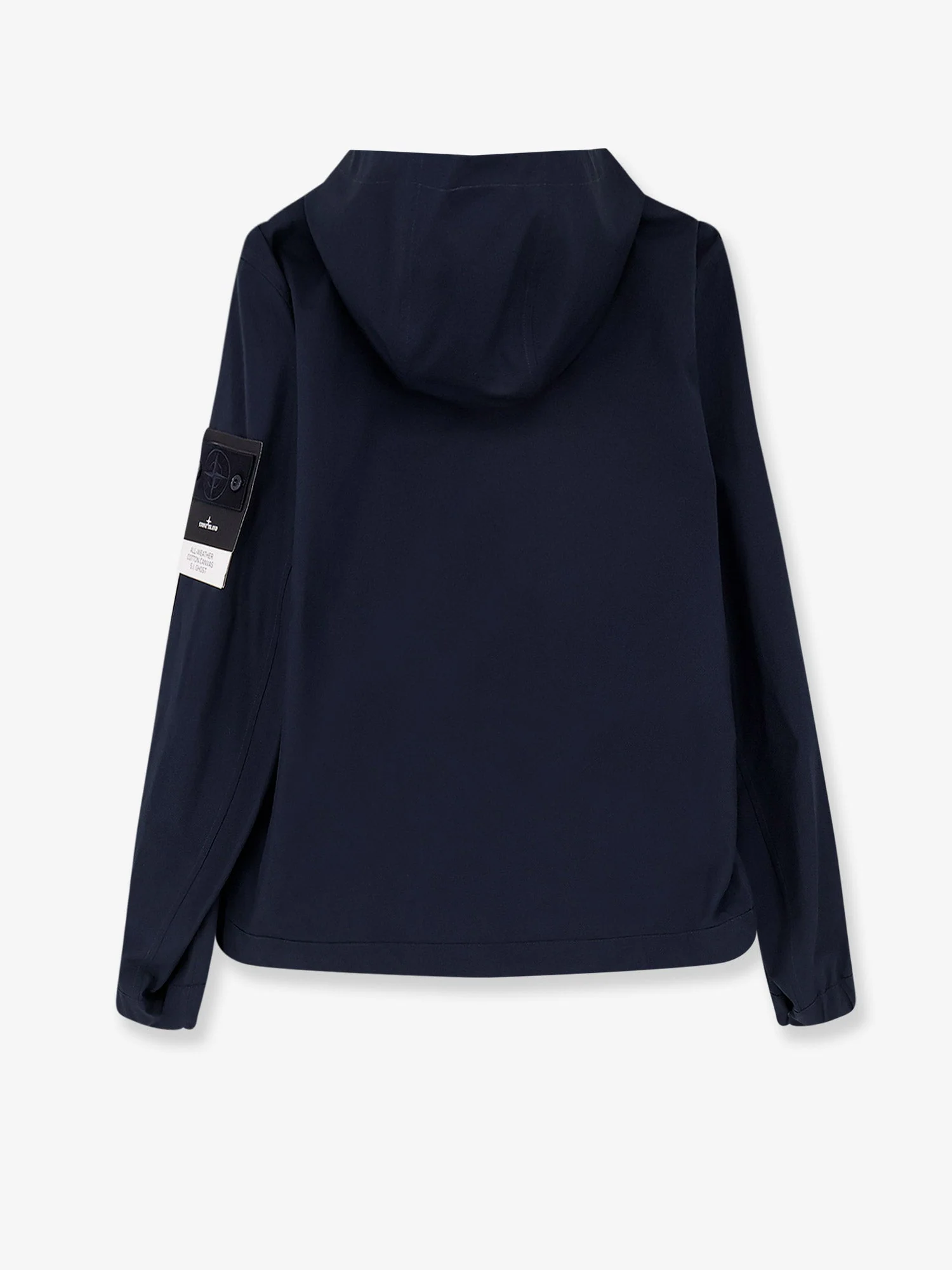 Stone Island All-Weather Cotton Canvas S.i. Ghost Jacket - Image 2