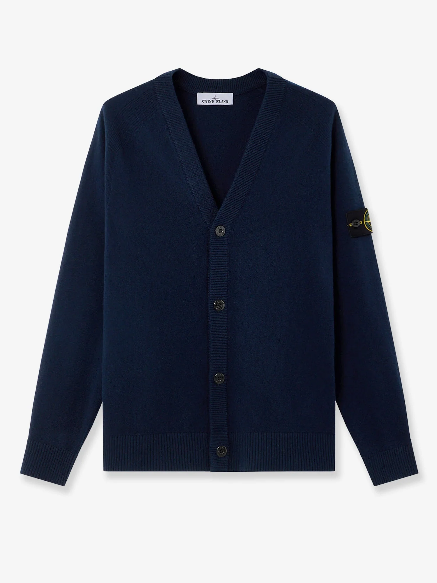 Stone Island Certified Virgin Wool Cardigan - Image 4