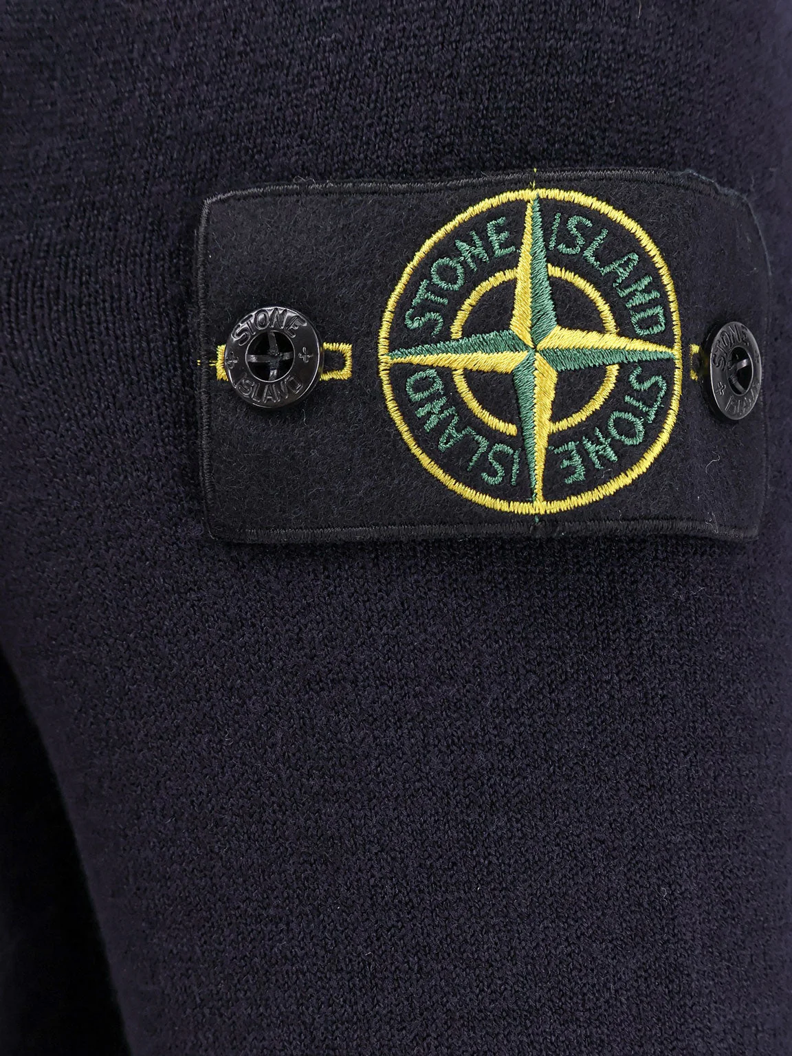 Stone Island Certified Virgin Wool Cardigan - Image 9